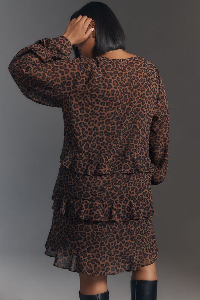 Show Me Your Mumu Plus Long-Sleeve Ruffled Mini Dress #2