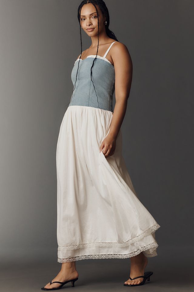 Show Me Your Mumu Tiffany Twofer Midi Dress | Anthropologie