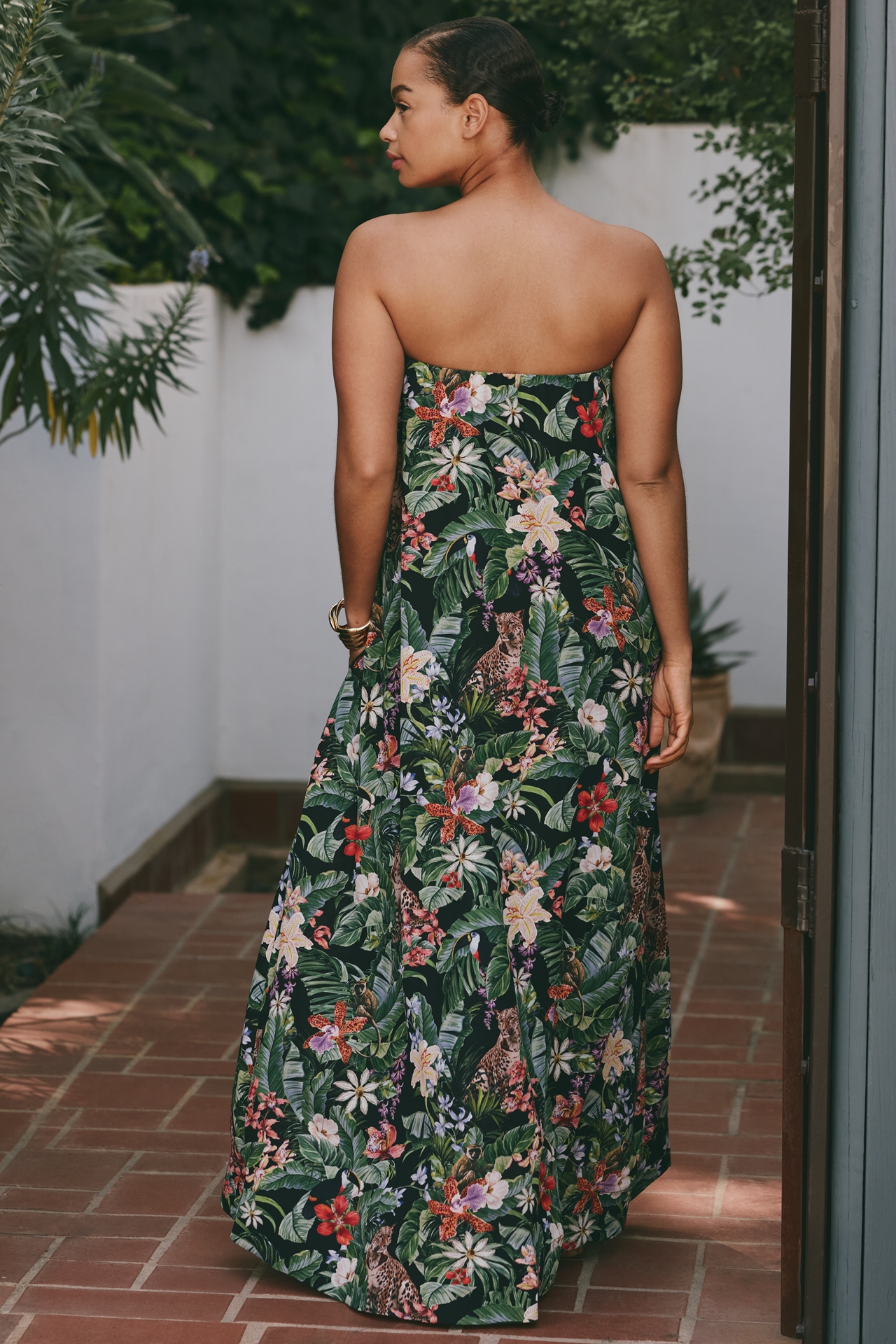 Show Me Your Mumu Tinsley Plus Strapless Maxi Dress