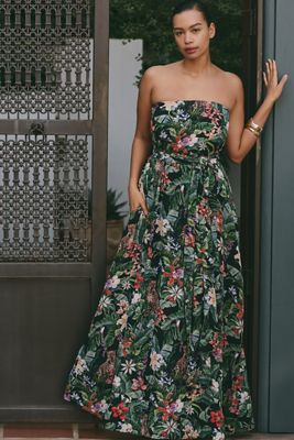 Strapless Black Dresses | Anthropologie
