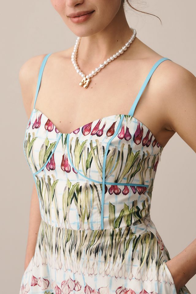 Rachel Antonoff Harper Sleeveless A-Line Midi Dress #3