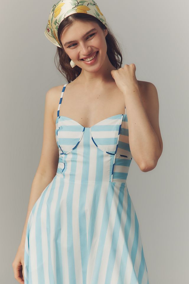 Rachel Antonoff Harper Sleeveless A-Line Midi Dress #3