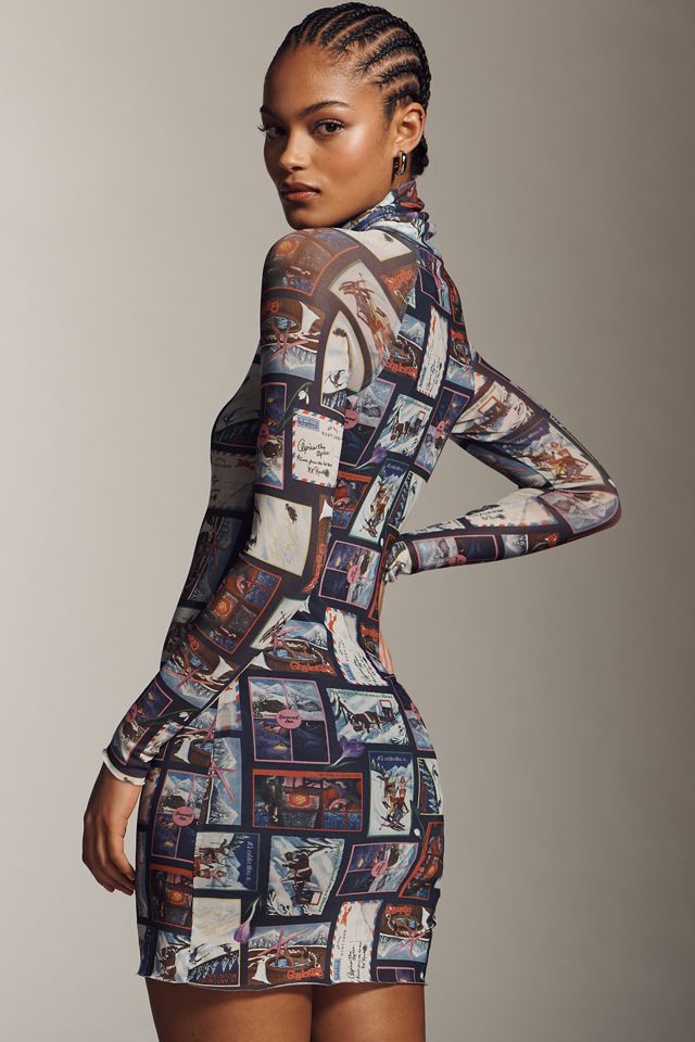 Rachel Antonoff Lilly Long-Sleeve Mini Dress #1