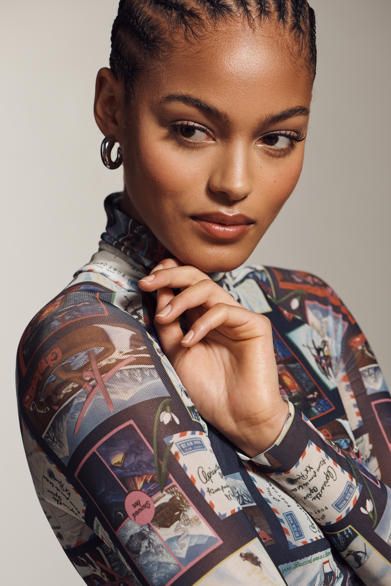 Rachel Antonoff Lilly Long-Sleeve Mini Dress