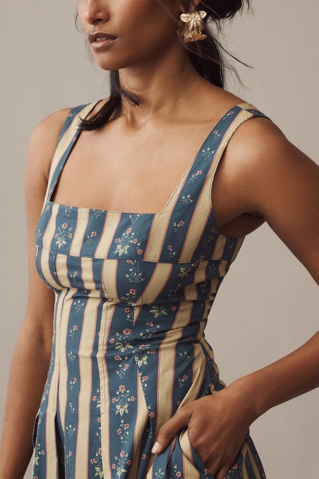 nursing friendly cotton dresses Dress With Pockets- Hidden Zipper - WIDE Stripe - Navy/White Launchdate:2025-09-01 Pumping Church Wholesale made in india Size:22 34/35