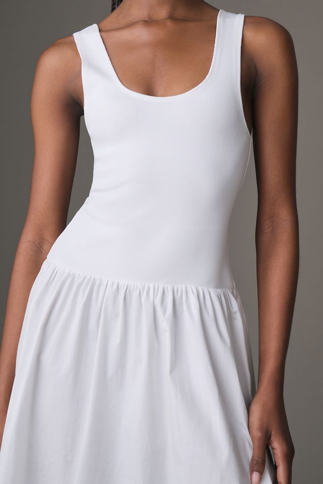 weworewhat scoop tank midi dress WeWoreWhat Scoop-Neck Slim Midi Dress