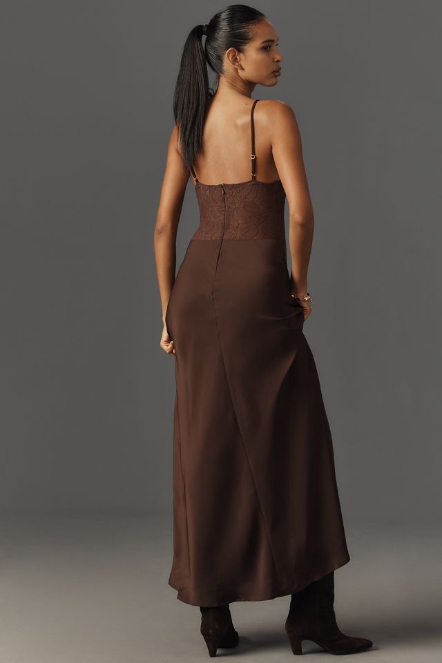 chinese dress ladies Bare Bliss Strapless Maxi W/ Ruffle Detail – For Elyse main image 0