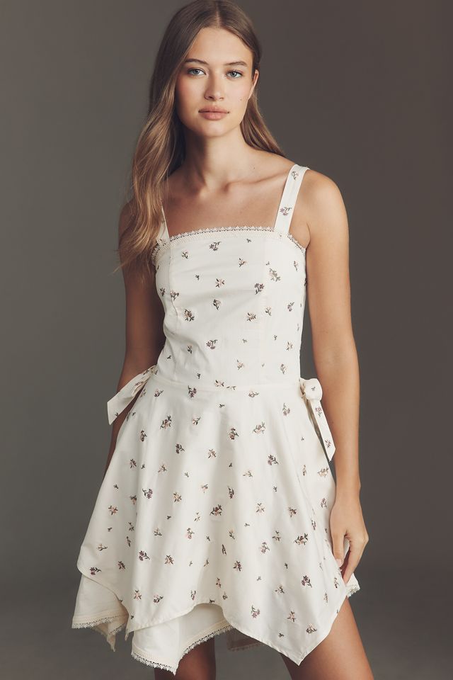 We Wore What Sleeveless Mini Apron Dress #2