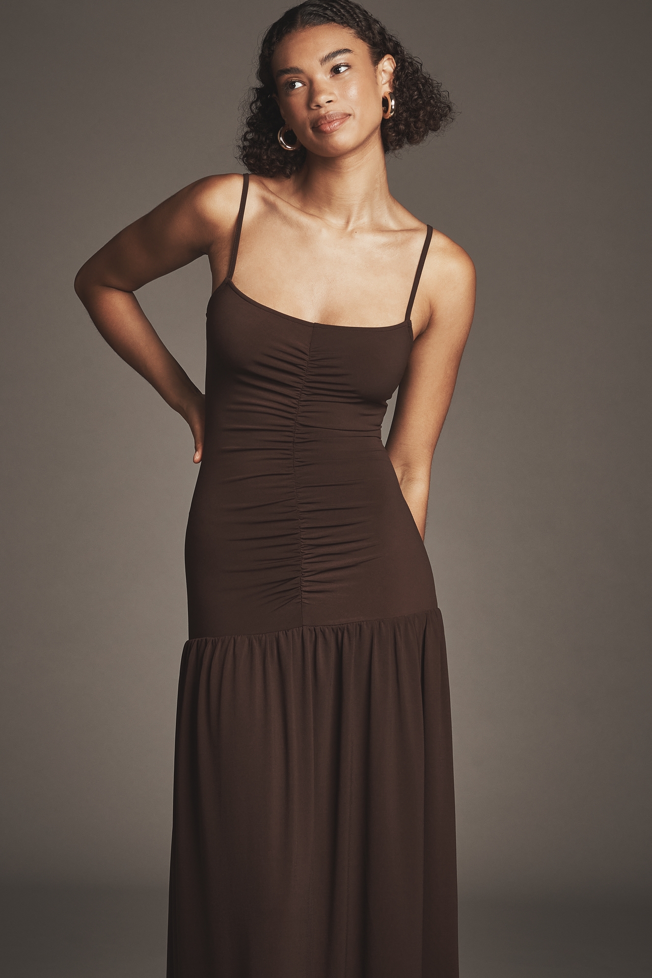 WeWoreWhat Drop-Waist Maxi Dress