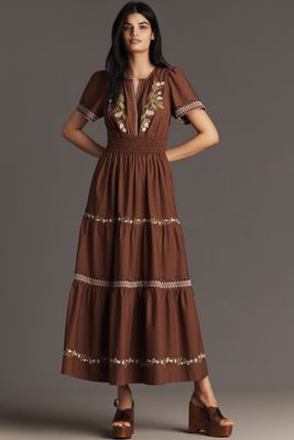 Diane von Furstenberg Elise Wrap Maxi Dress | Anthropologie
