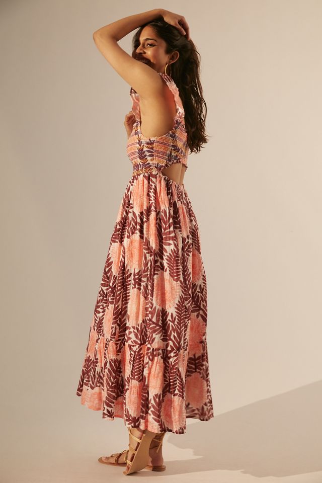 Cecilia Pettersson Smocked Maxi Dress #3