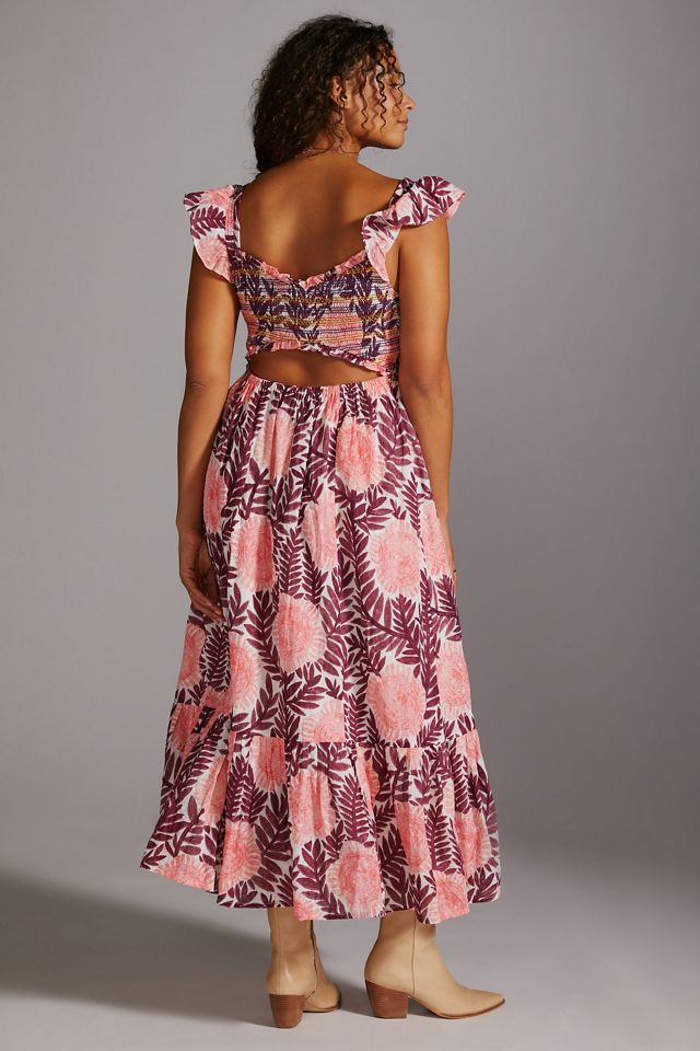 Cecilia Pettersson Smocked Maxi Dress #6