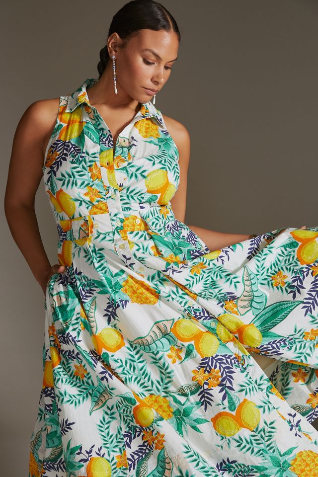 Maeve Maxi Shirt Dress #5