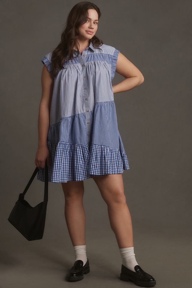 white flowy dress with sleeves Bella and Bloom Boutique