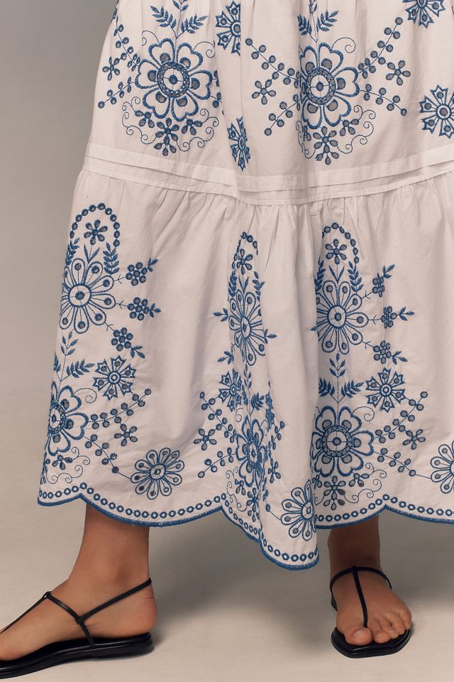 The Somerset Maxi Dress: Eyelet Edition #3