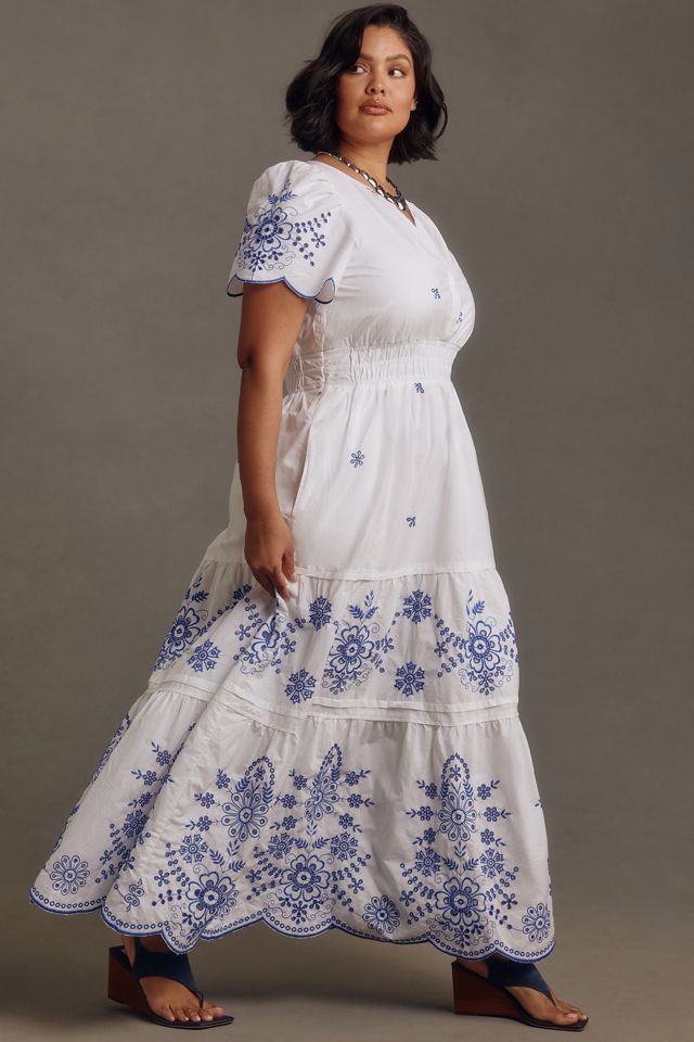 The Somerset Maxi Dress: Eyelet Edition #7