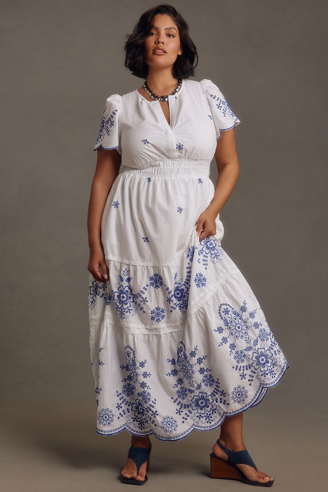 The Somerset Maxi Dress: Eyelet Edition #4