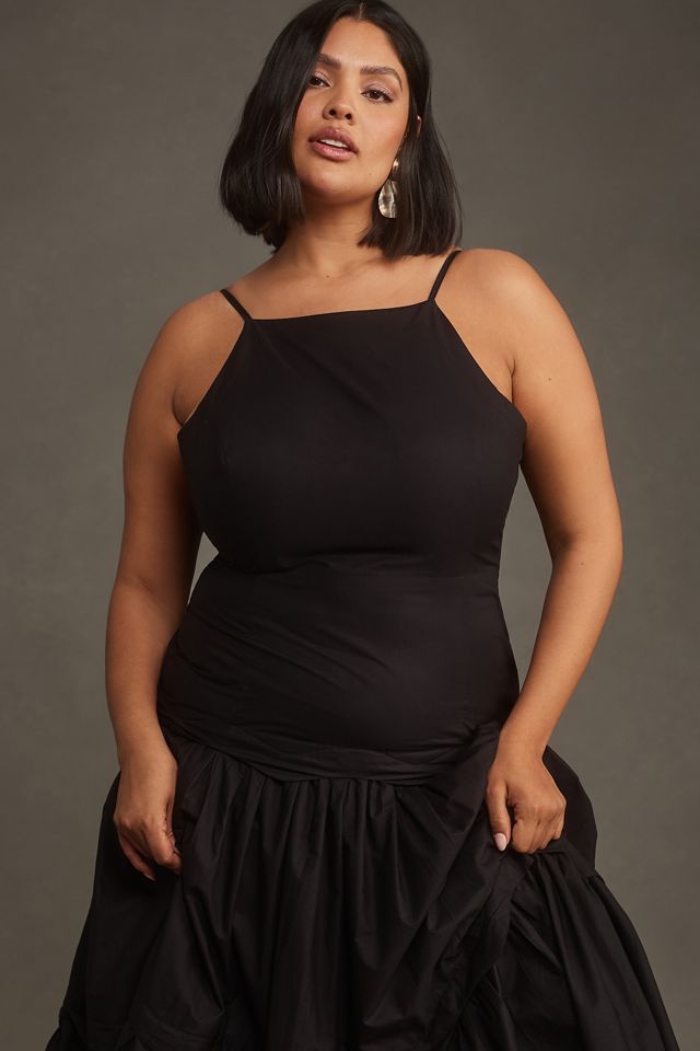 Maeve Halter Tiered Maxi Dress #5