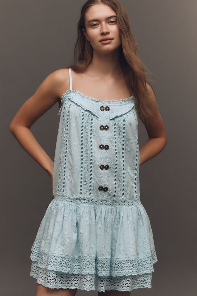 Pilcro Sleeveless Square-Neck Swing Mini Dress #2