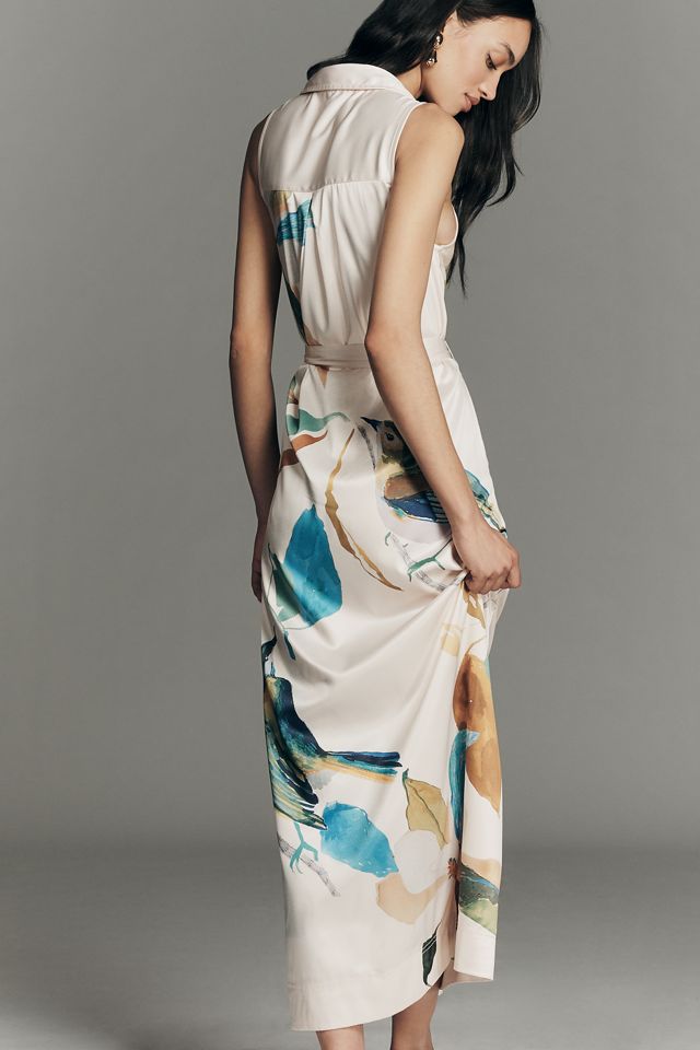 Maeve Mona Maxi Shirtdress by Raven Roxanne #2