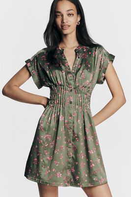 Green Mini & Short Dresses | Anthropologie