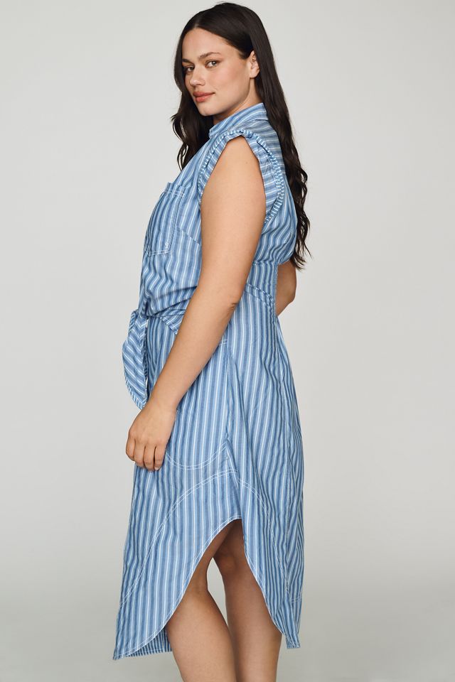 Pilcro Sleeveless Wrap Shirtdress #6