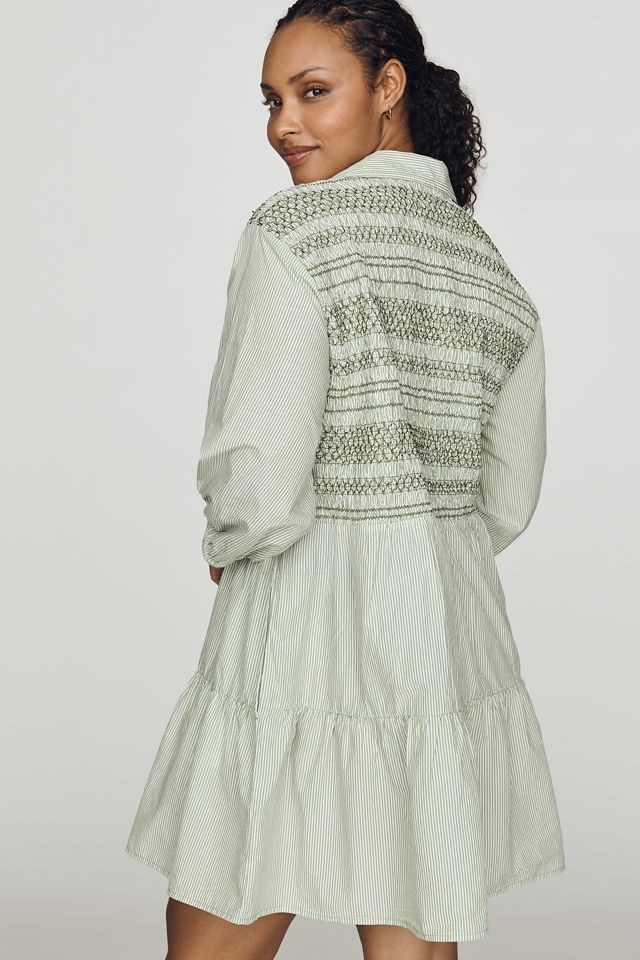 Maeve Bettina Cotton Mini Shirtdress #5