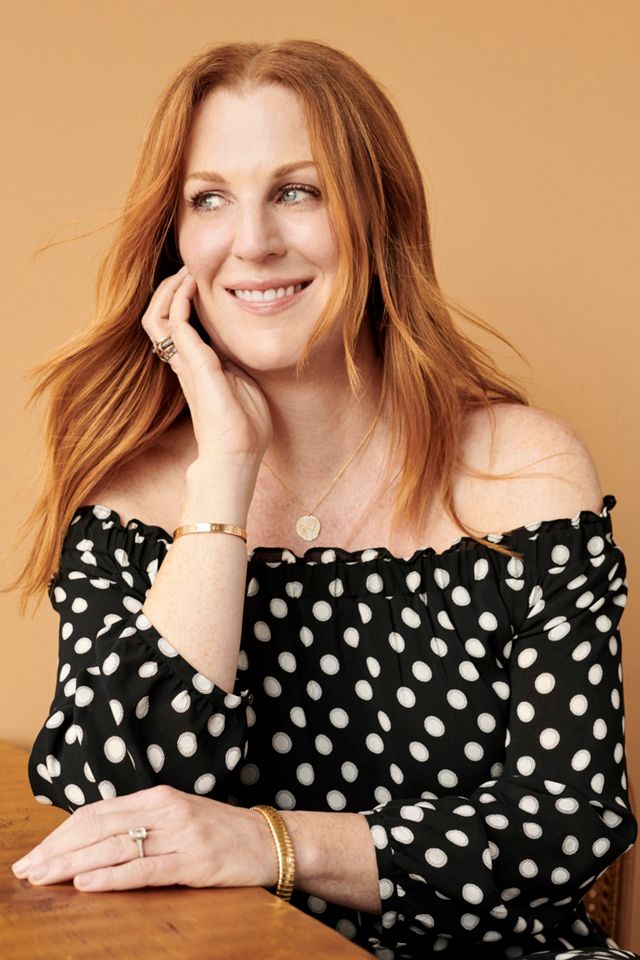 Dotted Off-The-Shoulder Dress #4