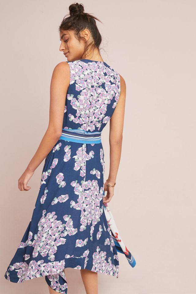 Anthropologie botanica clearance wrap dress