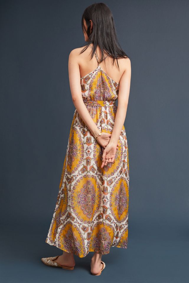 Medallion Maxi Dress #1