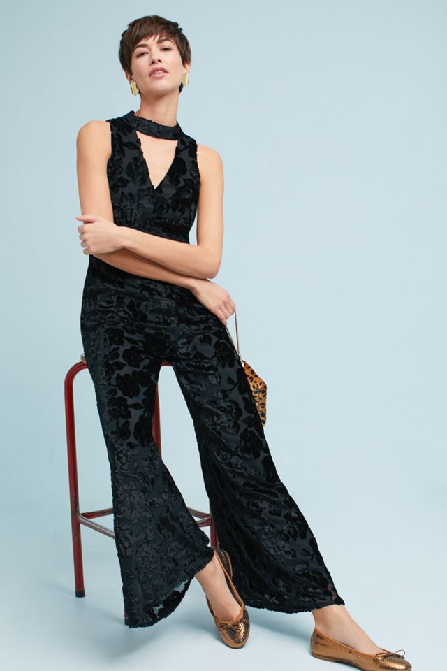Laurette Velvet Jumpsuit #1
