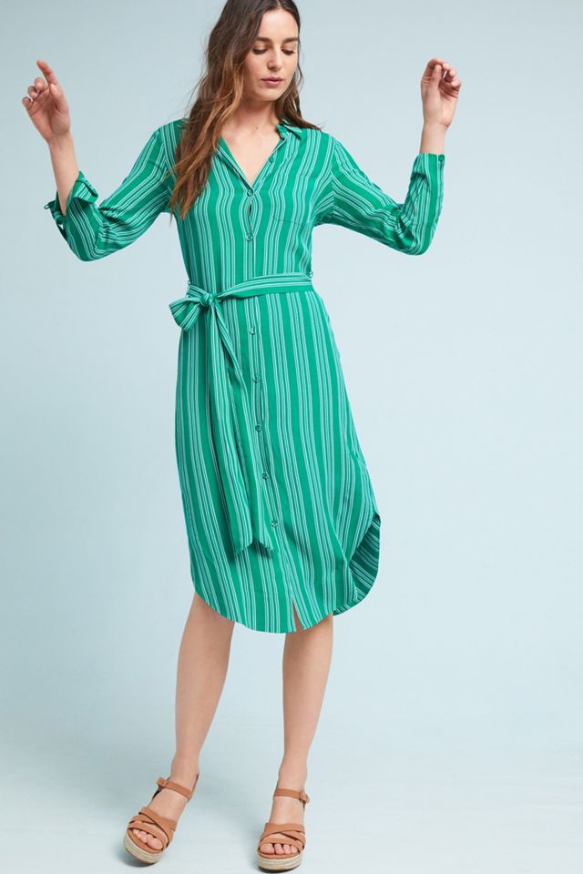 Martina Belted Shirtdress