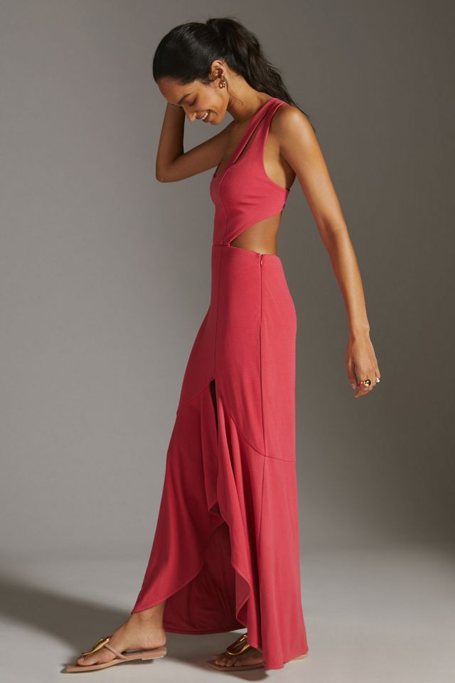 Maeve Open-Back Knit Maxi Dress #1