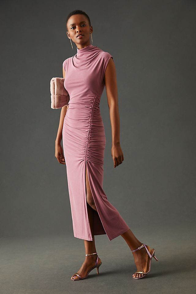 anthropologie bow tie dress