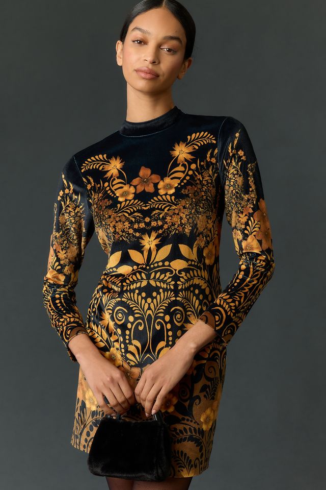 Anthropologie long outlet sleeve dress