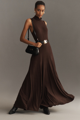 anthropologie sleeveless square neck maxi dress By Anthropologie Sleeveless Square-Neck Maxi Dress