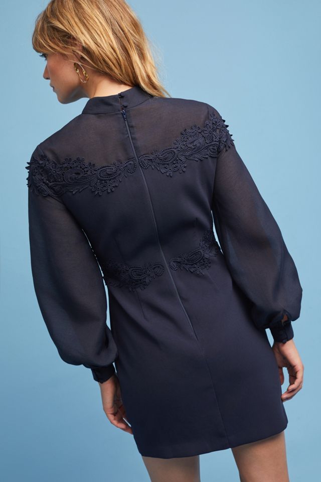 Notte High-Neck Dress #3