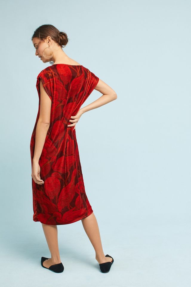 WHIT Velvet Bird Dress #3