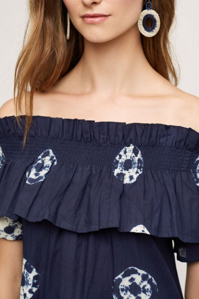 Lou Off-The-Shoulder Swing Dress #2