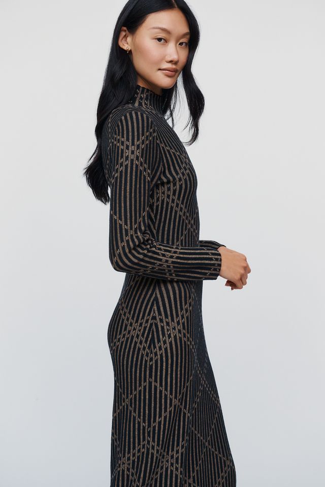 Barbour Adina Cotton Wool Knit Midi Dress #1