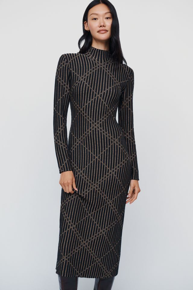 Barbour Adina Cotton Wool Knit Midi Dress #2