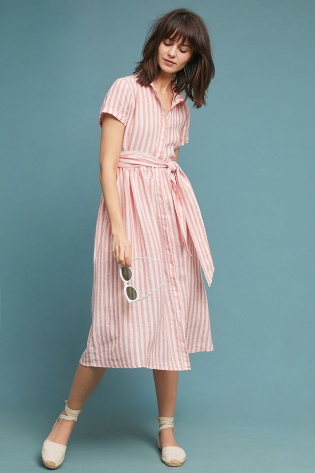 Longport Linen Shirtdress