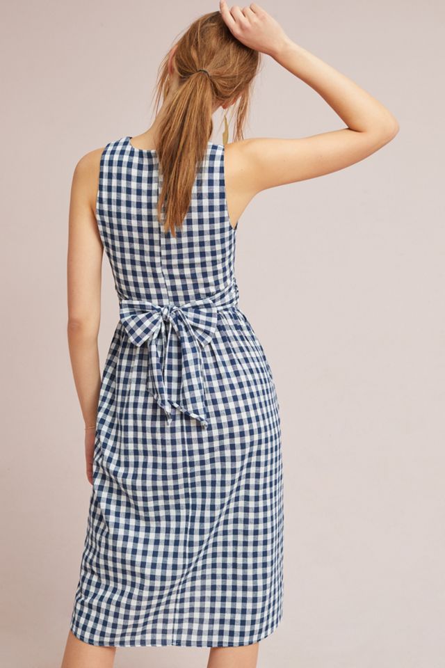 Joules fiona gingham dress hotsell