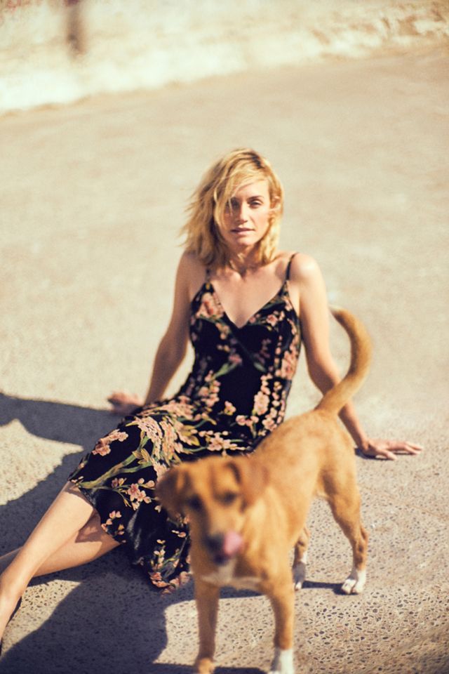 Robe à fleurs effet dévoré Kora #4