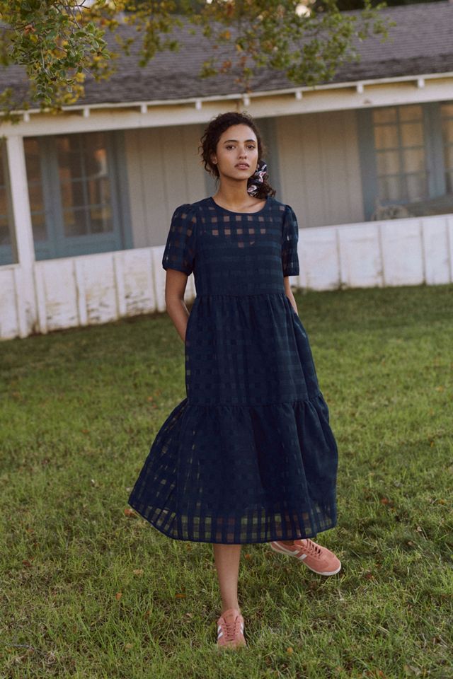 Austen Tiered Midi Dress #1