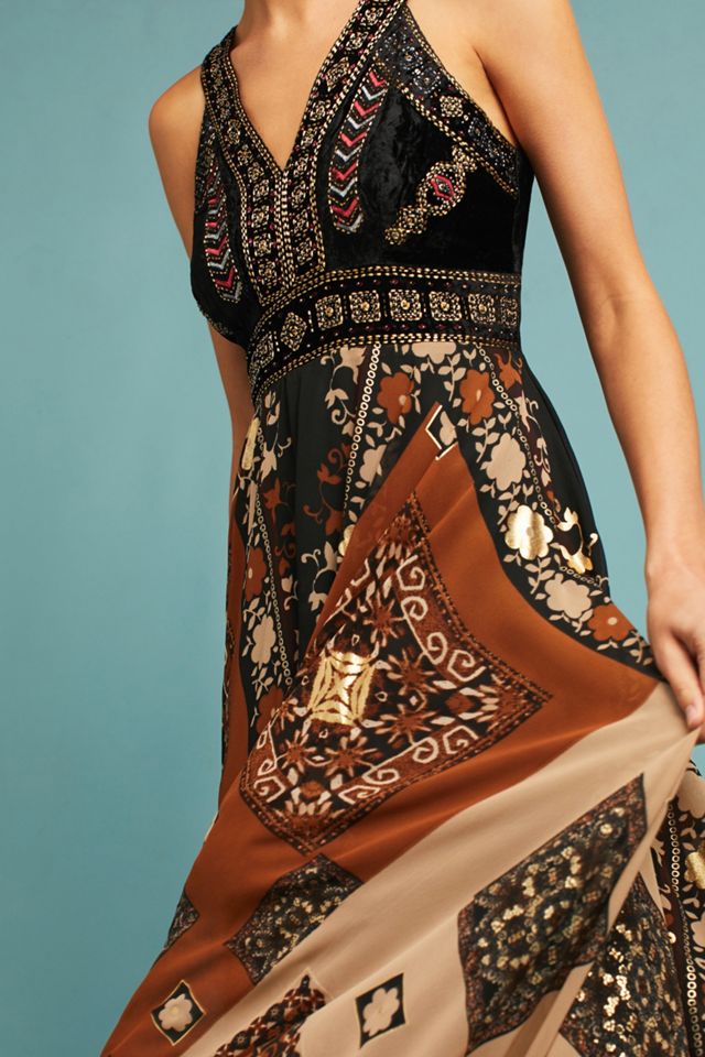 Shenia Embroidered Maxi Dress #2
