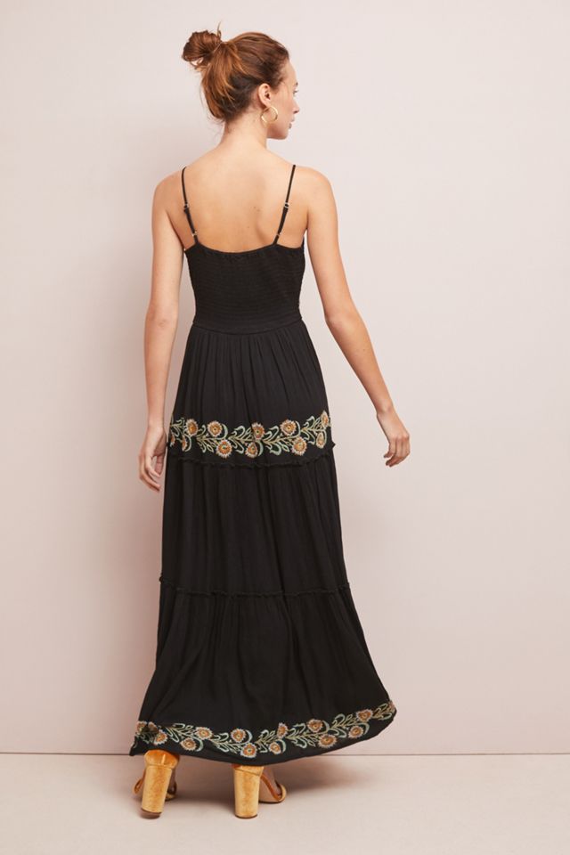 Sarita Embroidered Maxi Dress #1