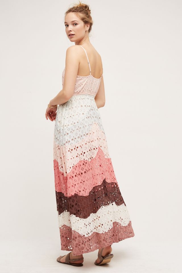 Eyelet Maxi Dress #2