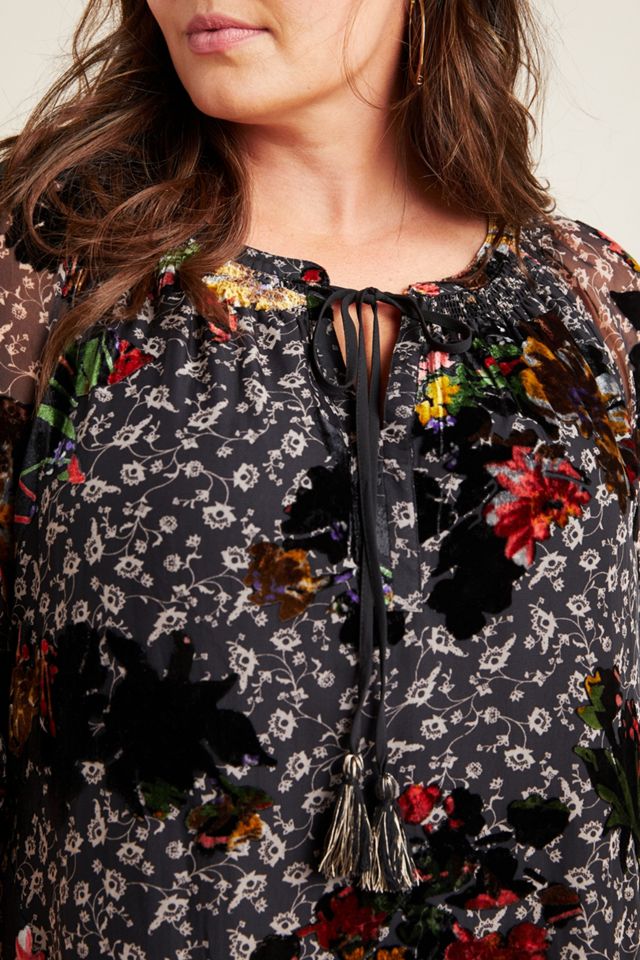 Dora Velvet Burnout Tunic #6