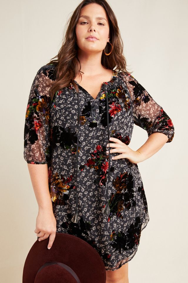 Dora Velvet Burnout Tunic #4